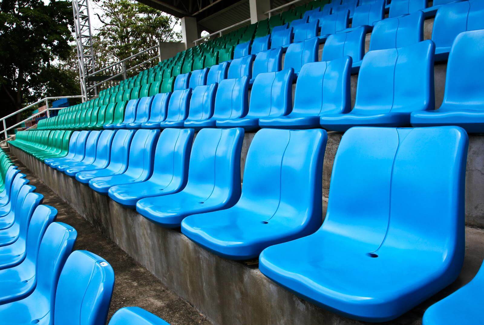 Tiered seating hire